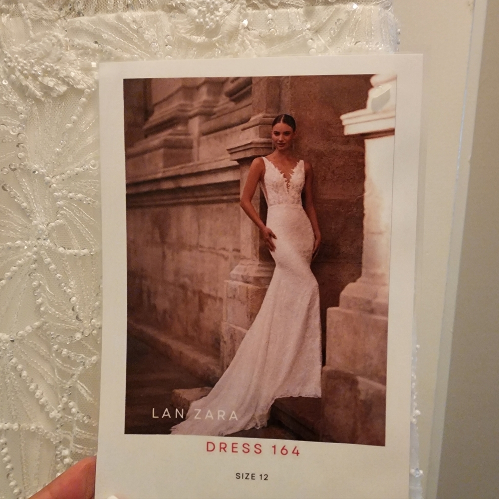 Fully Beaded Lace Wedding Gown - Never Worn